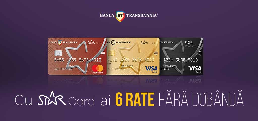 Plata in rate - Banca Transilvania
