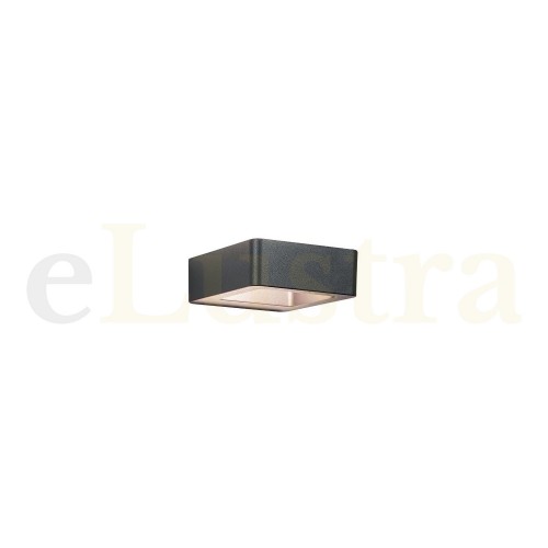 Lampă exterior, 6W, gri, E120