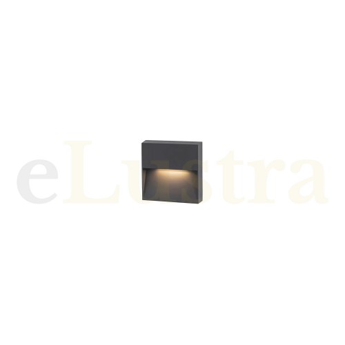 Lampă exterior, 6W, gri, E241-G