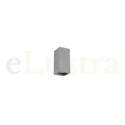 Lampă exterior, 8W, gri, E254