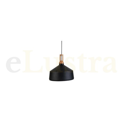 Pendul 1 bec x E27, negru, 1511-B