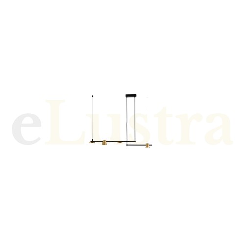 Pendul Led, 28W, negru, 2035