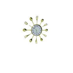 Ceas decorativ Tacâmuri, auriu, CE01481