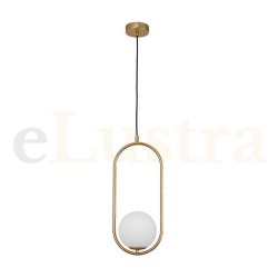 Pendul Gold, 1 bec x E27, auriu, 80021