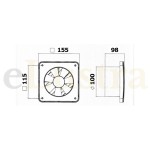 Ventilator 14W, EL0017168