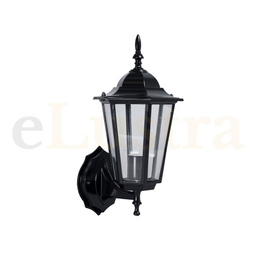 Lampă exterior, 1 bec x E27, negru, EL0026330