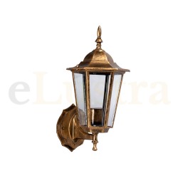 Lampă exterior, 1 bec x E27, maro, EL0026331