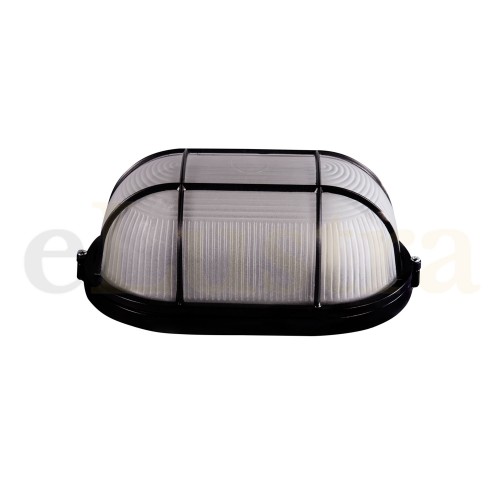 Lampă exterior Grilă, 1 bec x E27, negru, EL0042843