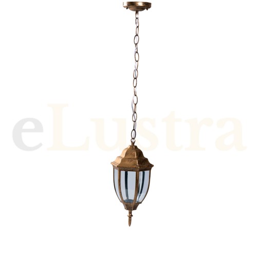 Lampă exterior Corint, 1 bec x E27, maro, EL0026325