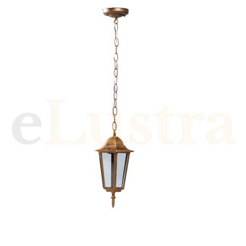 Lampă exterior, 1 bec x E27, maro, EL0026333