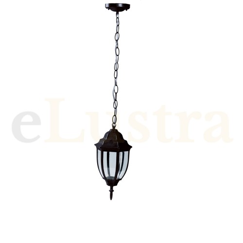 Lampă exterior, 1 bec x E27, negru, EL0033131