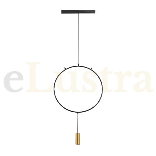 pendul Elustra.ro Pendul Arcade, 1 bec x GU10, negru , 111039