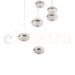 Lustră Led, 84W, crom, KL6708