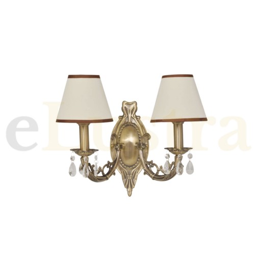 aplică Elustra.ro Aplică Kena, 2 bec x E14, bronz, KL7098