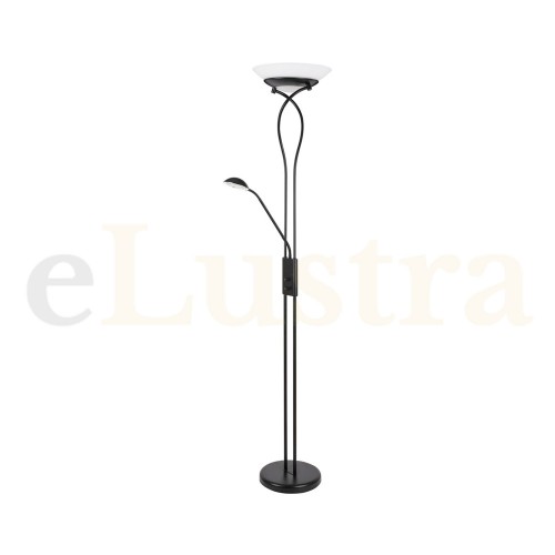 Lampadar Gamma Trend, 1 bec x E27, 1bec x G9, negru, 4554