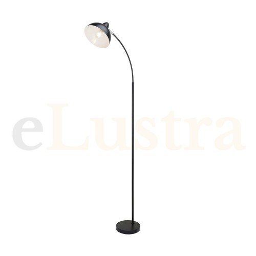 Lampadar Daron, 1 bec x E27, negru, 5240