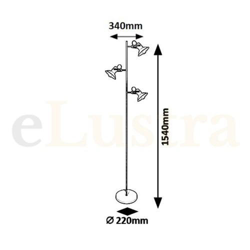 Lampadar Maliet, 6790