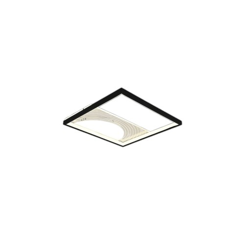 Lustră Led, 72W, negru, 9060S