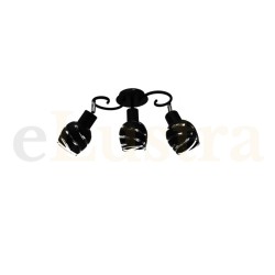 Lustră Black, 3 bec x E14, negru, 74533 Lustră Black, 3 bec x E14, negru, 74533