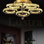 Lustră Led, 50W, crom, 8025