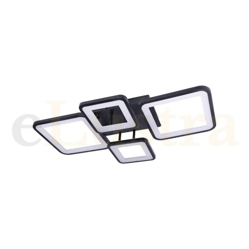 Lustră Led, 120W, negru, 1314