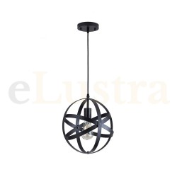 Pendul Mondo, 1 bec x E27, negru, 0105