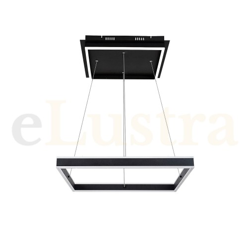 Pendul Quadro, 60W, negru, 3085