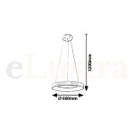 Pendul Carmella, 50W, auriu, 5054