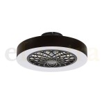 Lustră Led cu ventilator, 35W, negru, 5419