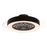 Lustră Led cu ventilator, 35W, negru, 5419