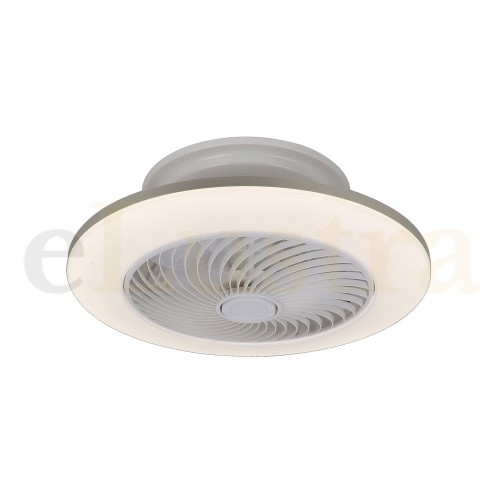 Lustră Led cu ventilator, 36W, alb, 6710