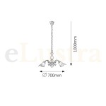 Candelabru Rustic, 7093