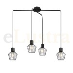 Pendul Belano, 4 bec x E27, negru, 3540