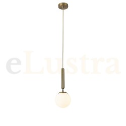 Pendul Divina, 1 bec x E14, auriu, 5352