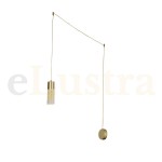 Pendul Floresta, 4W, auriu, 6560