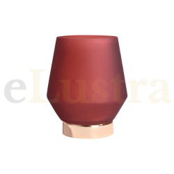 Veioză Carnelia, 1 bec x E27, roșu, KL108025